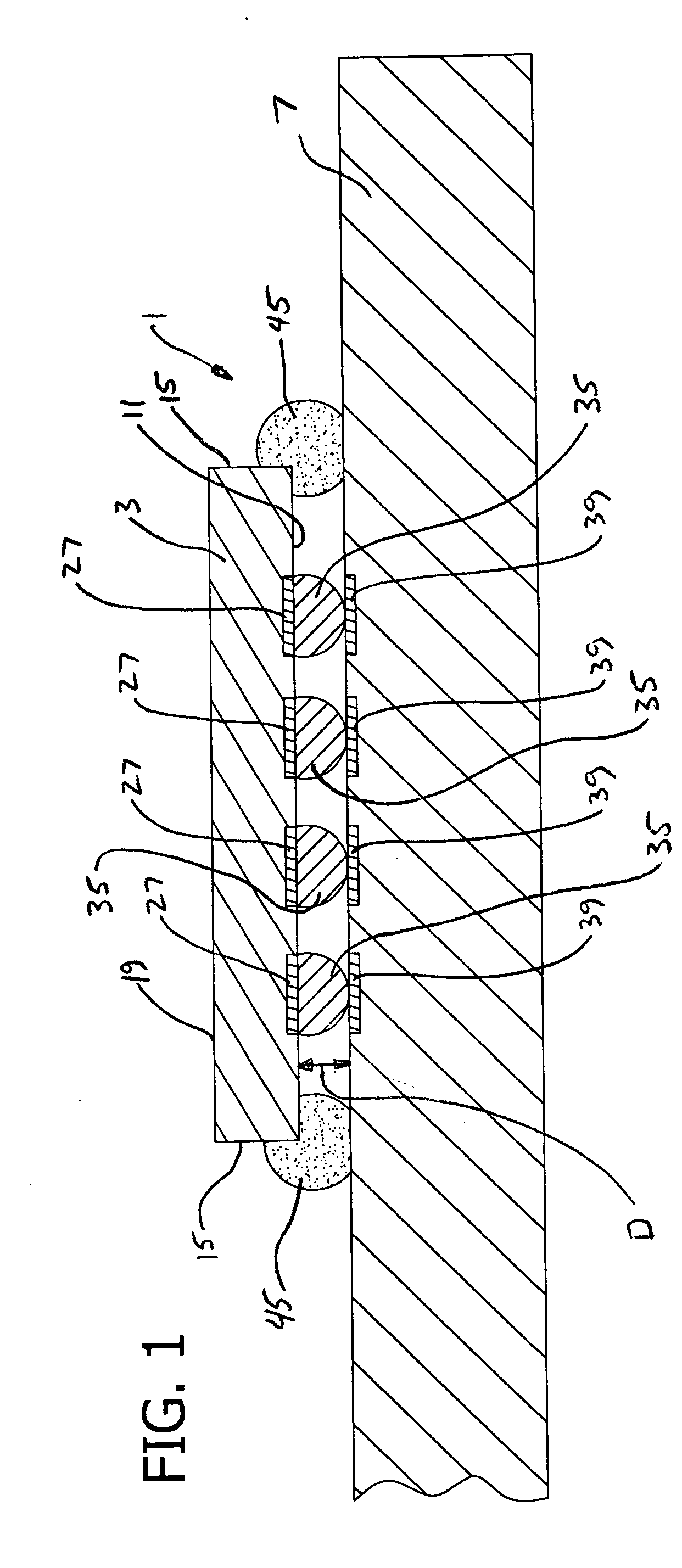 Electrical circuit assembly with improved shock resistance