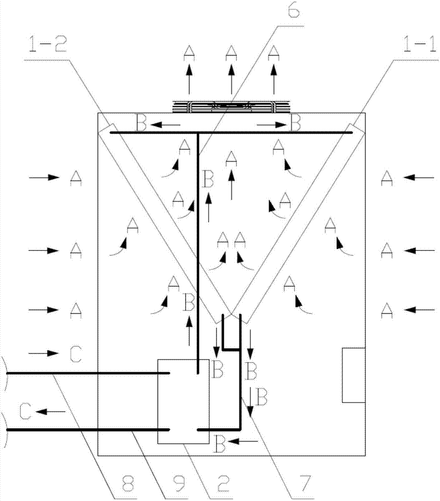 Natural cooling module