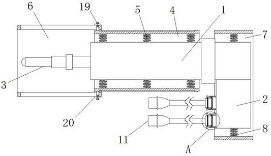High-precision differential linear displacement sensor