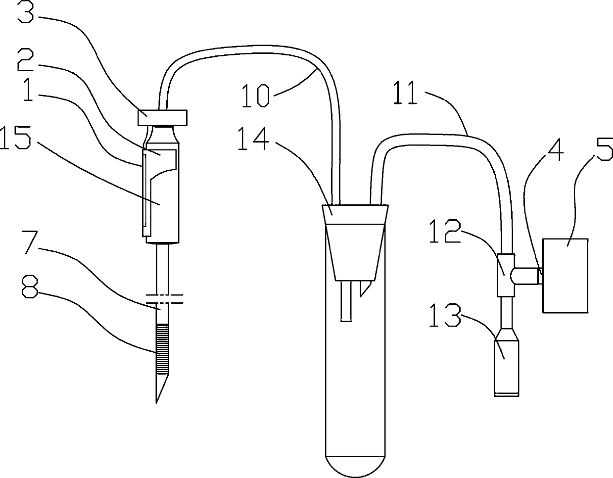 Intelligent vacuum aspiration controlling system