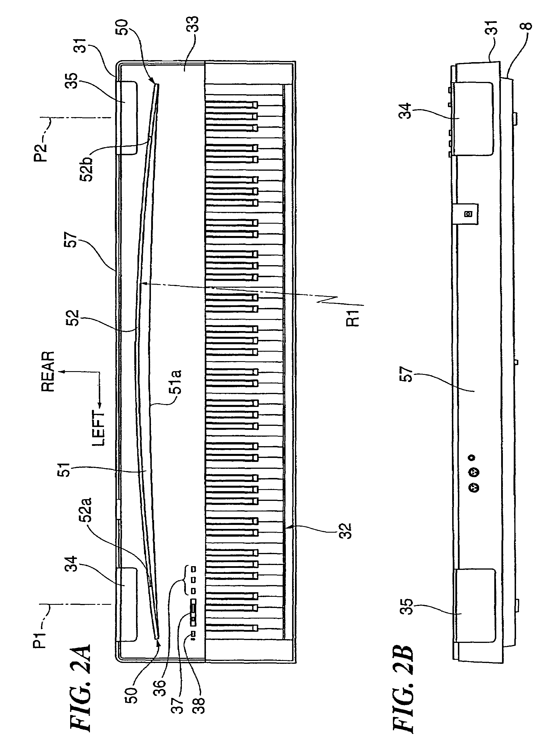 Musical keyboard instrument