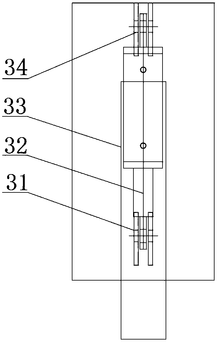 Tunnel secondary lining trolley hydraulic end die and construction method thereof