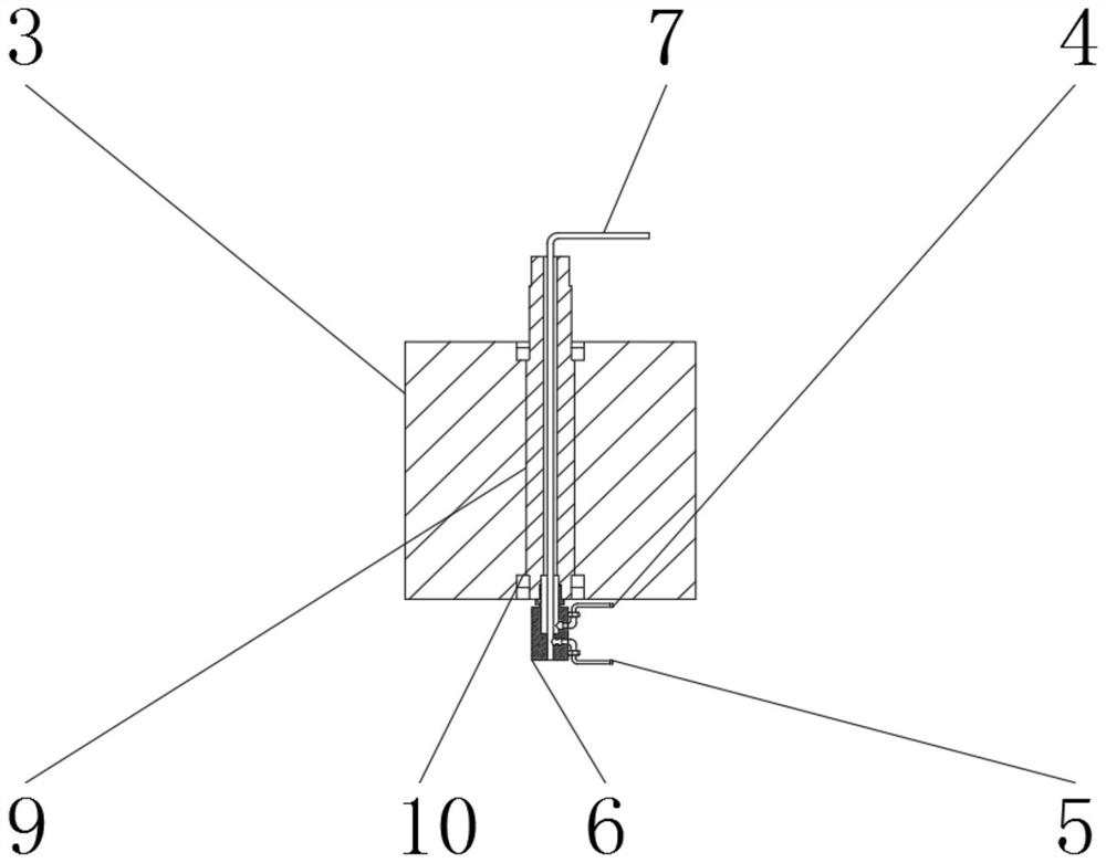 Closed water-cooling wire drawing winding drum