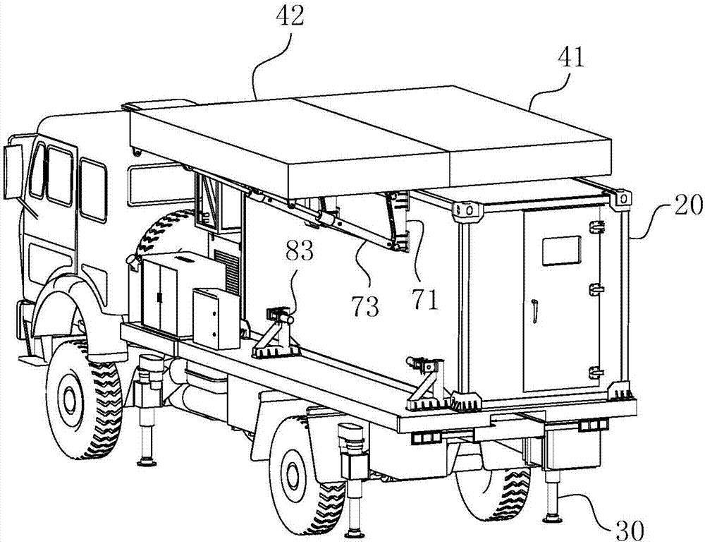 High-mobility large-scale radar vehicle