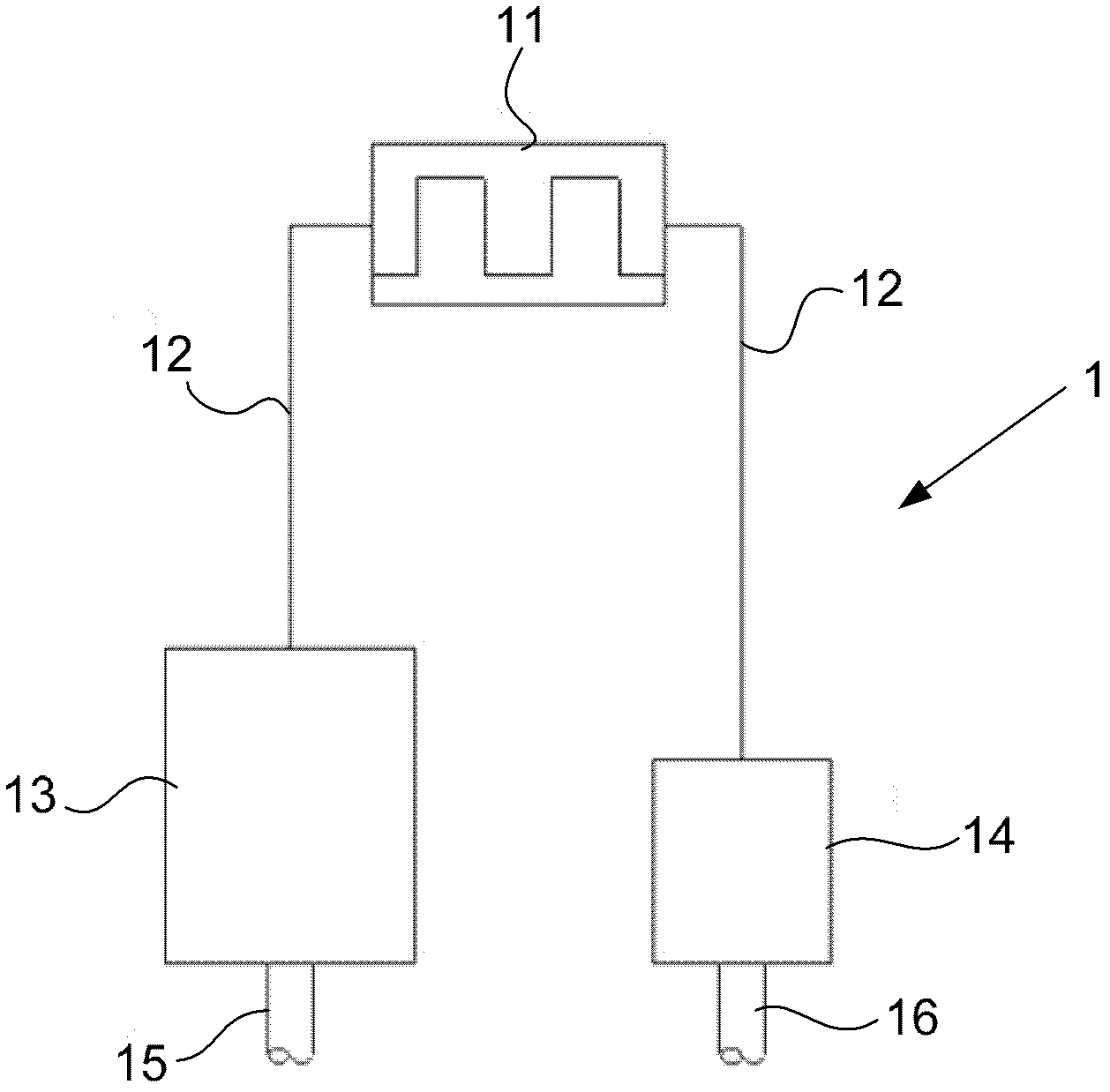 Pipeline length measuring device for pipeline full of incompressible fluid