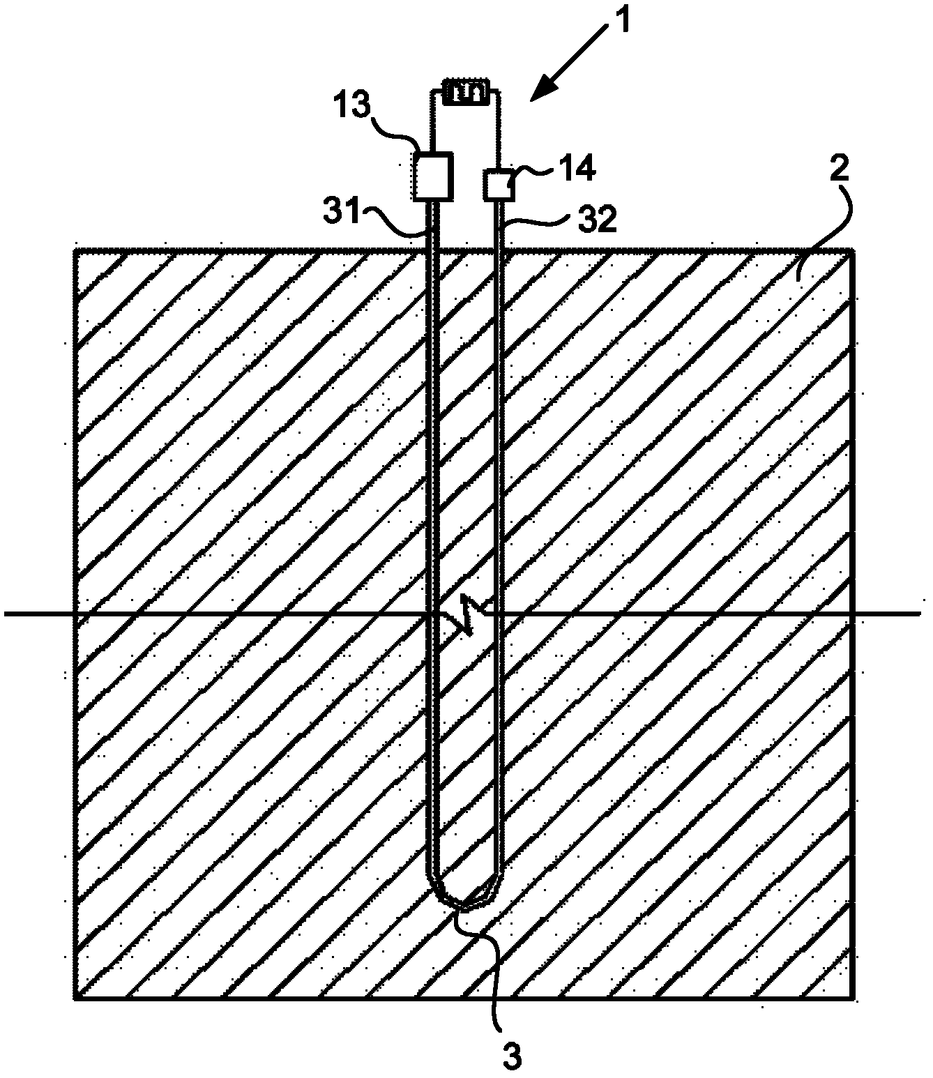 Pipeline length measuring device for pipeline full of incompressible fluid