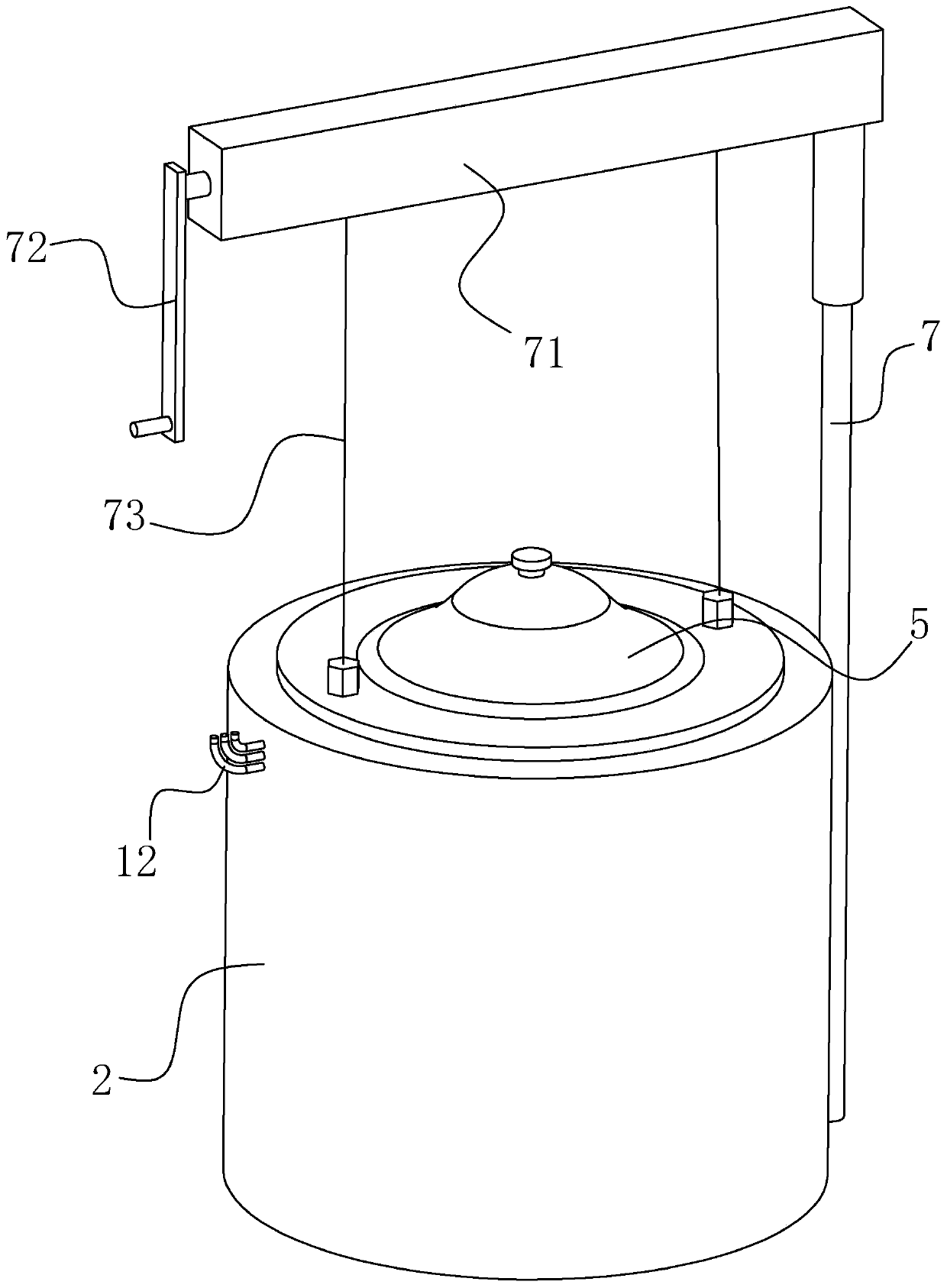 Heat treatment method for parts