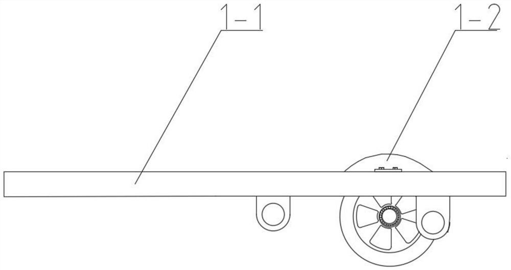 A simple deformable trailer for new energy vehicles