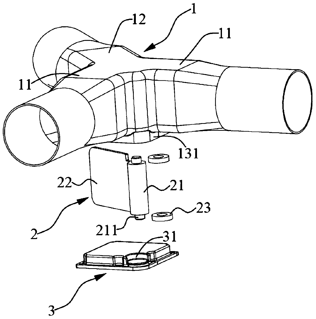 A kind of egr pipe and egr system