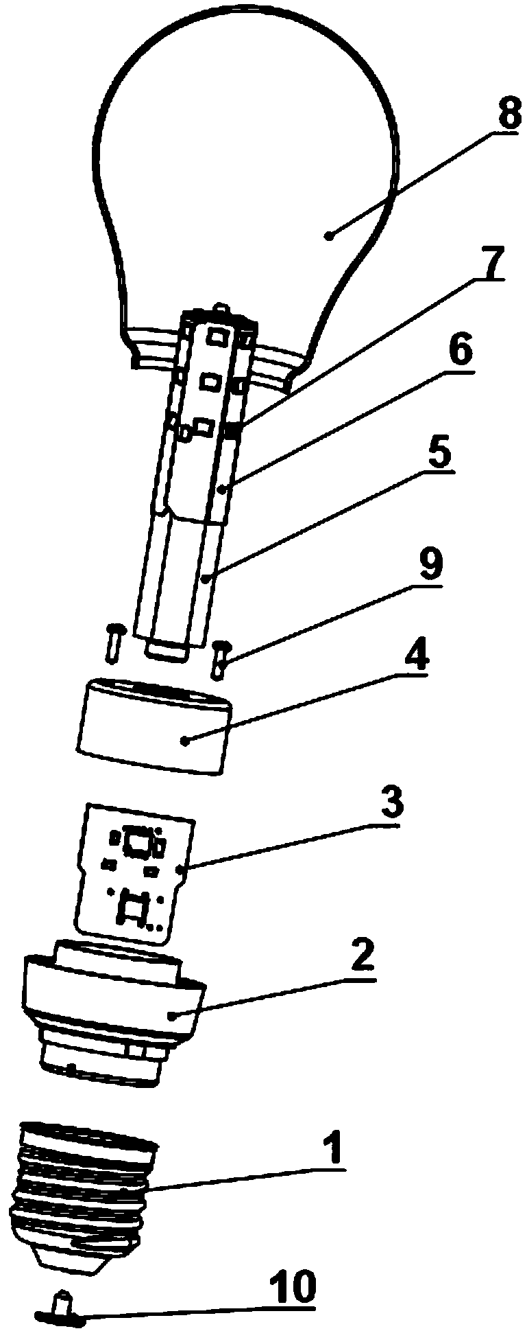 Paster LED lamp