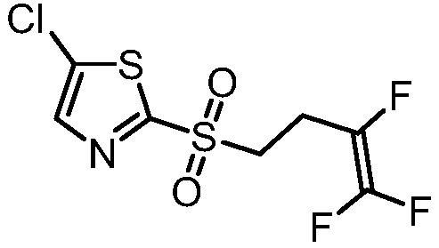 Composition containing fluensulfone