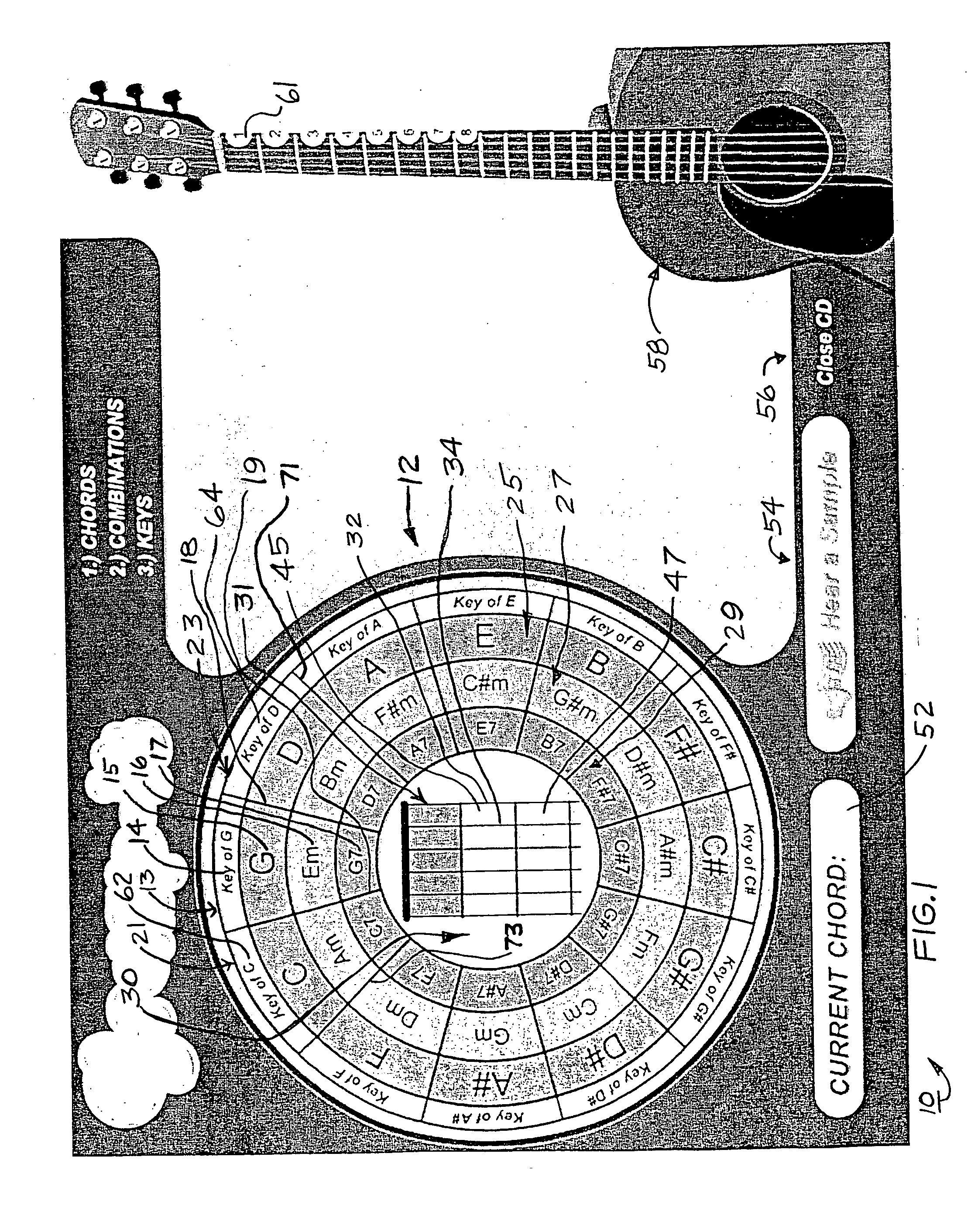 Stringed musical instrument learning aid and methods