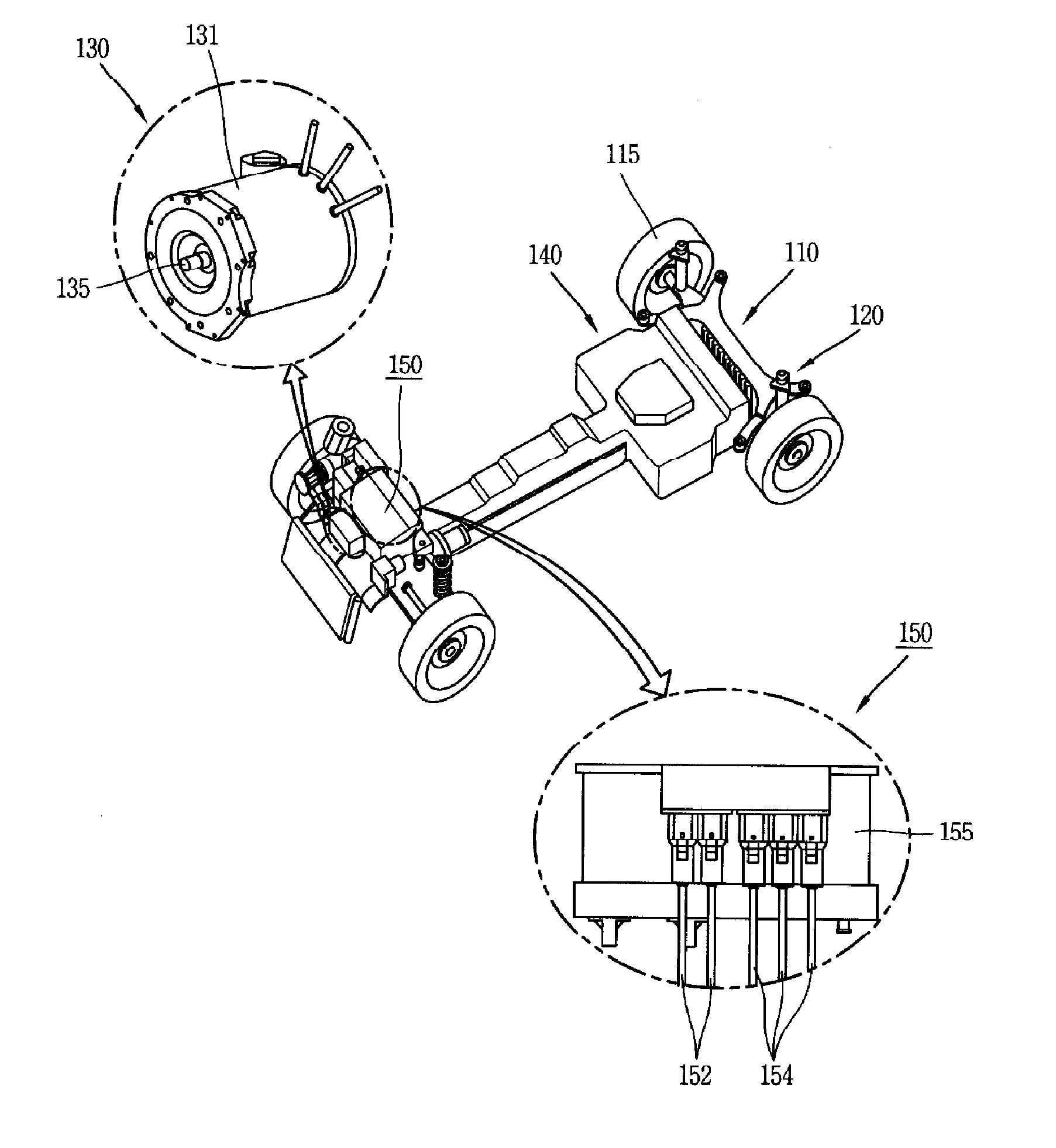 Inverter apparatus and electric vehicle having the same