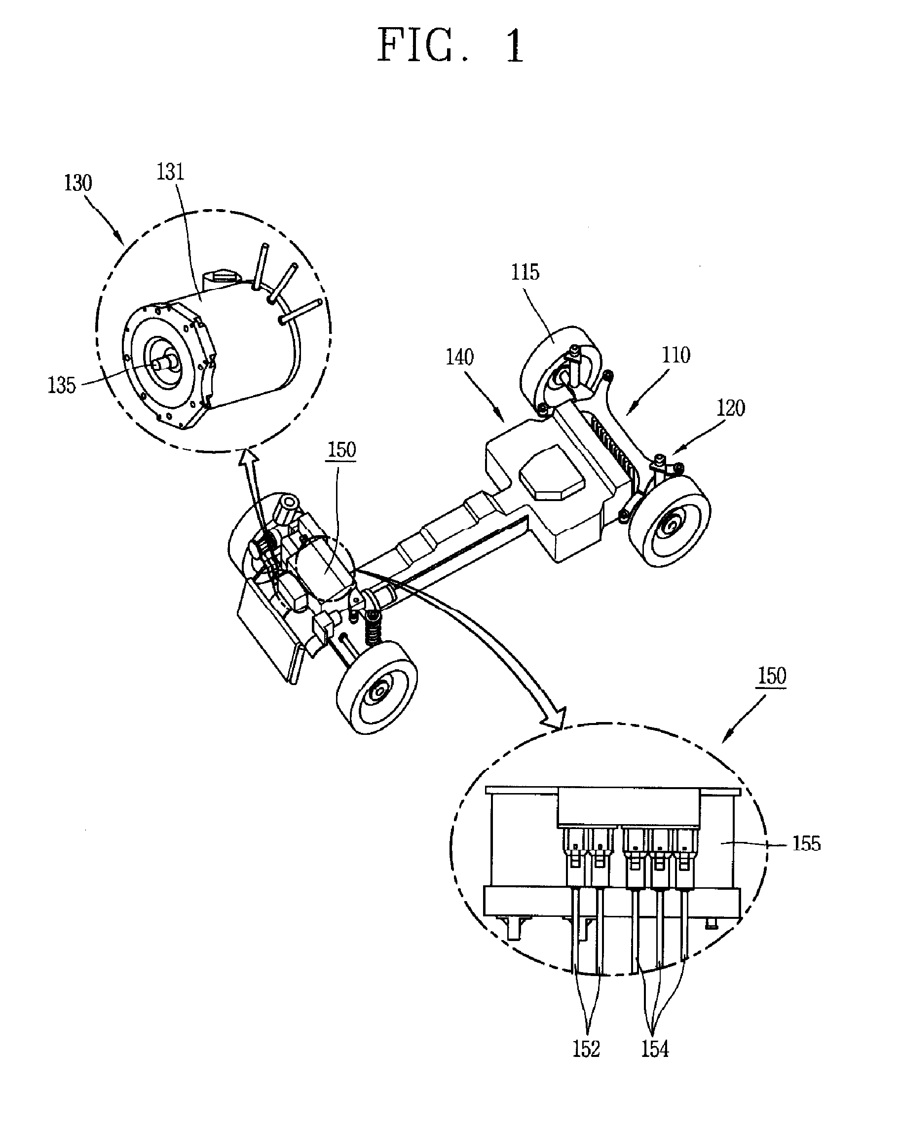 Inverter apparatus and electric vehicle having the same