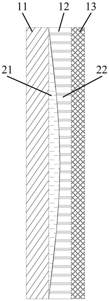 Deformation adaptation type anti-impact wall