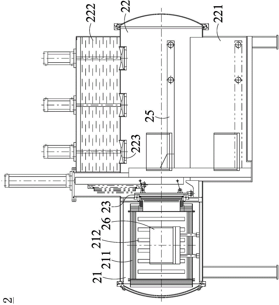 High-vacuum water quenching solid solution furnace system