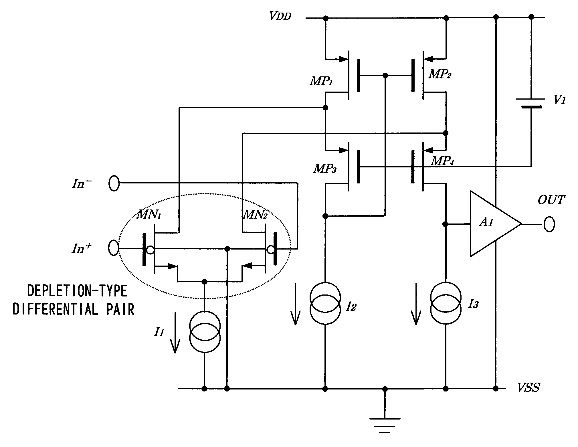 Differential amplifier and display device using the same
