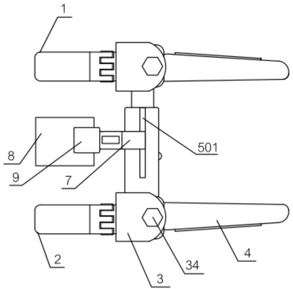 An adjustable endotracheal tube fixing device