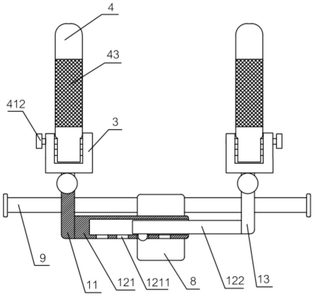 An adjustable endotracheal tube fixing device