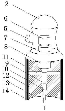 A multi-level self-service acupuncture and physical therapy instrument