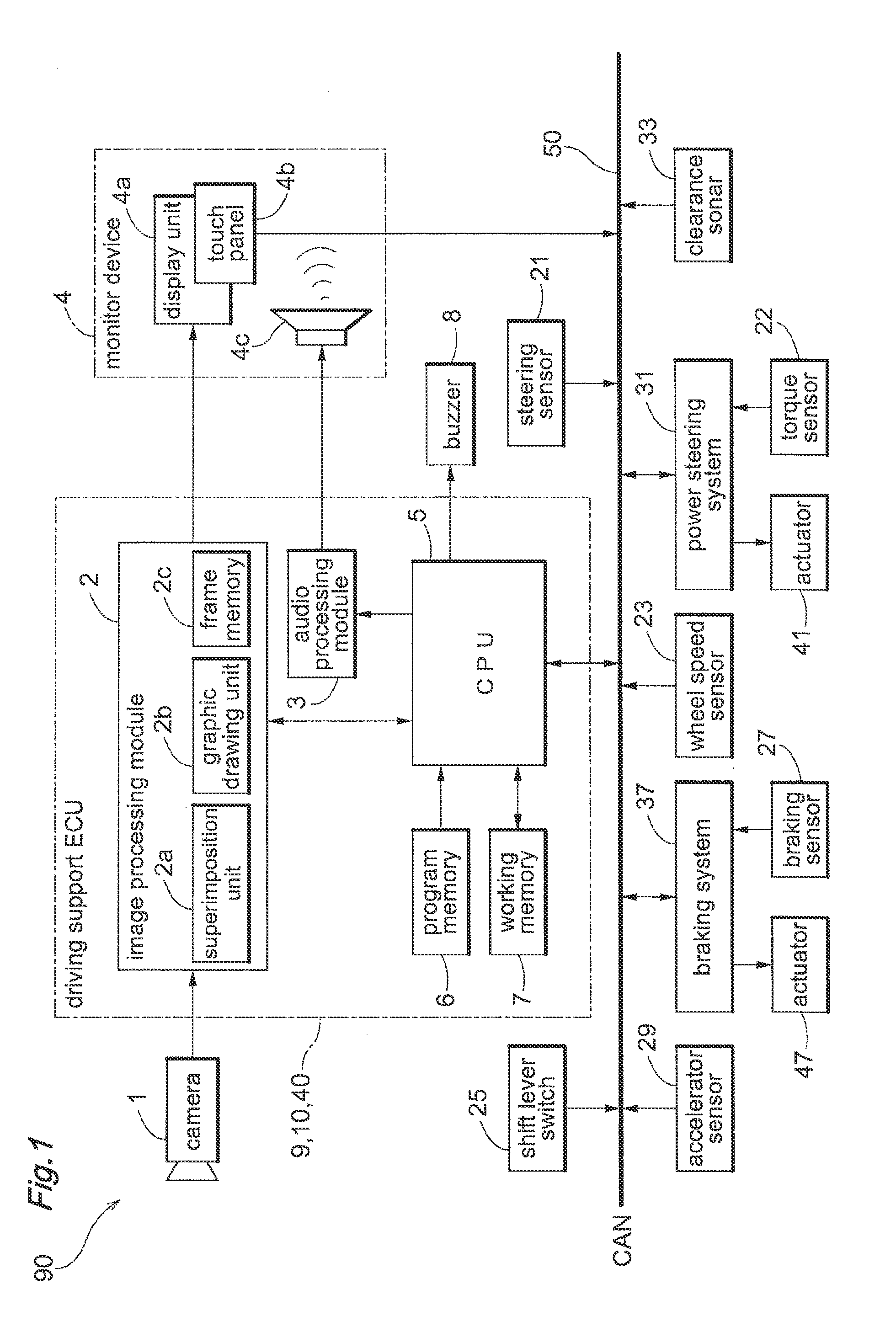 Vehicle surroundings awareness support device