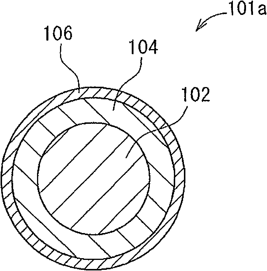 Plating structure and method for manufacturing electric material