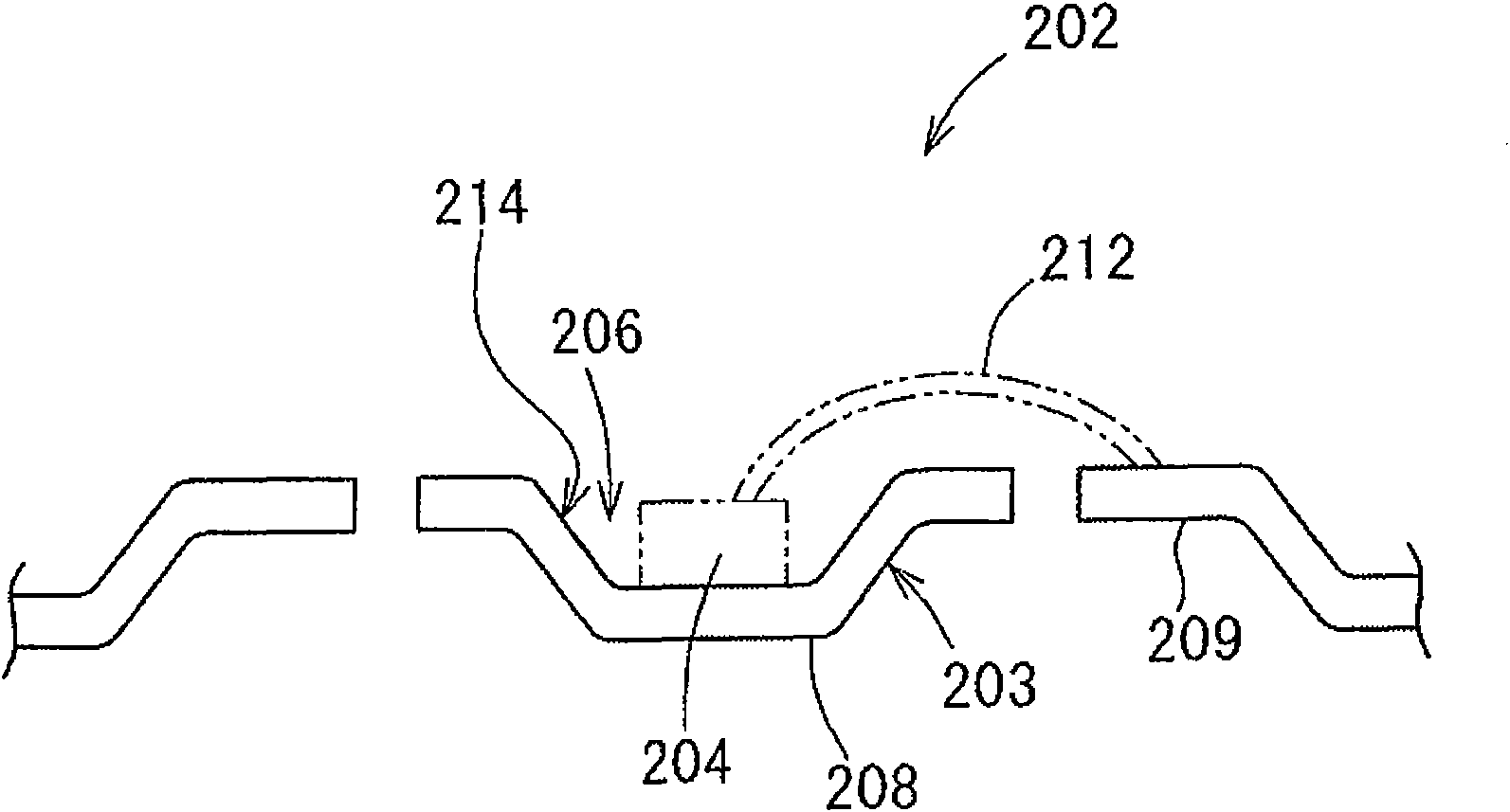 Plating structure and method for manufacturing electric material
