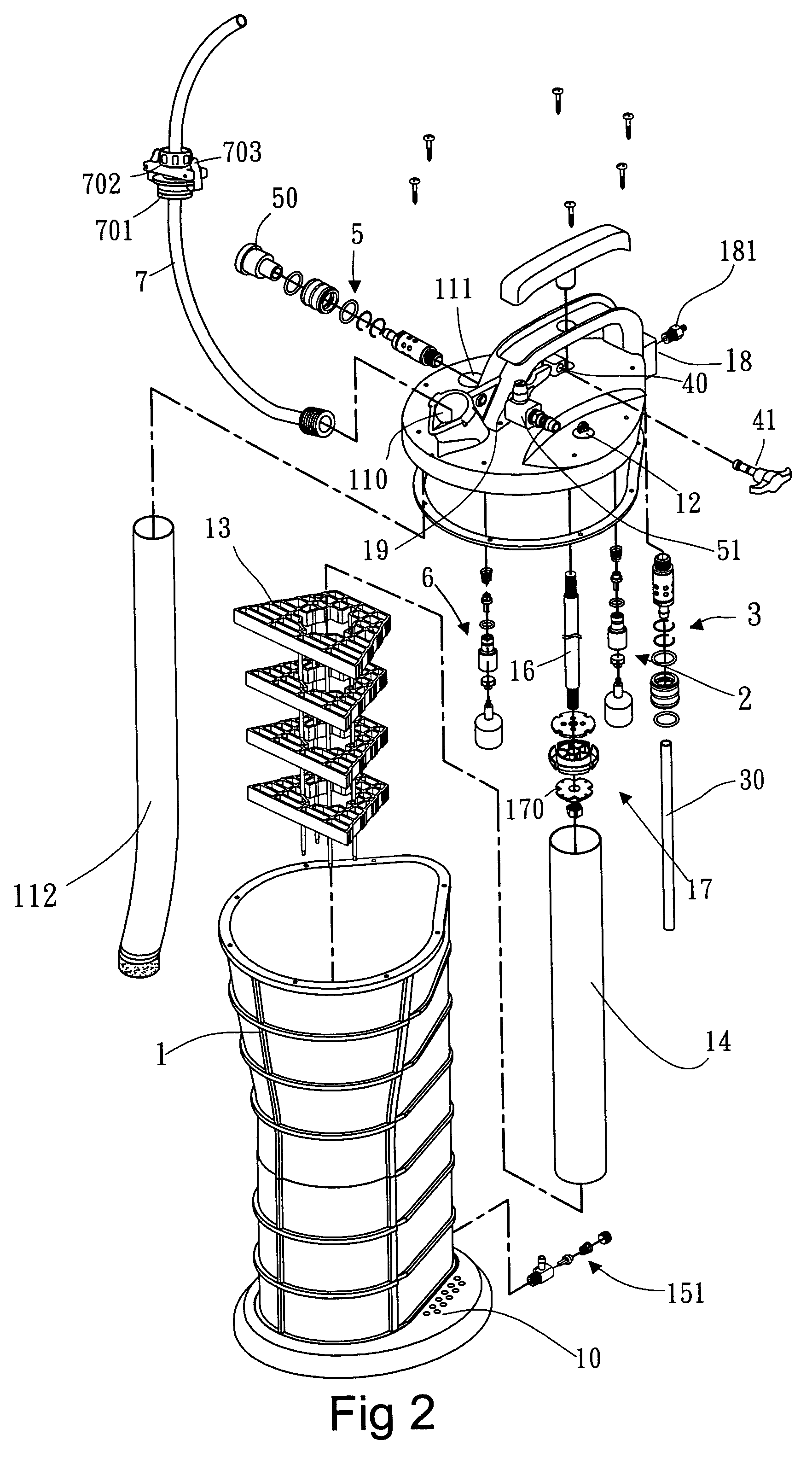 Pumping device