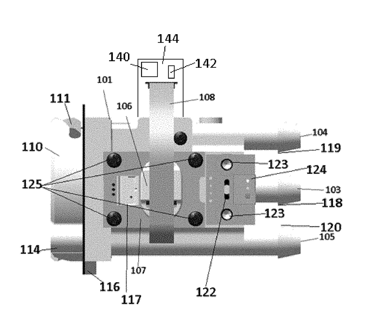 Gas bubble detector