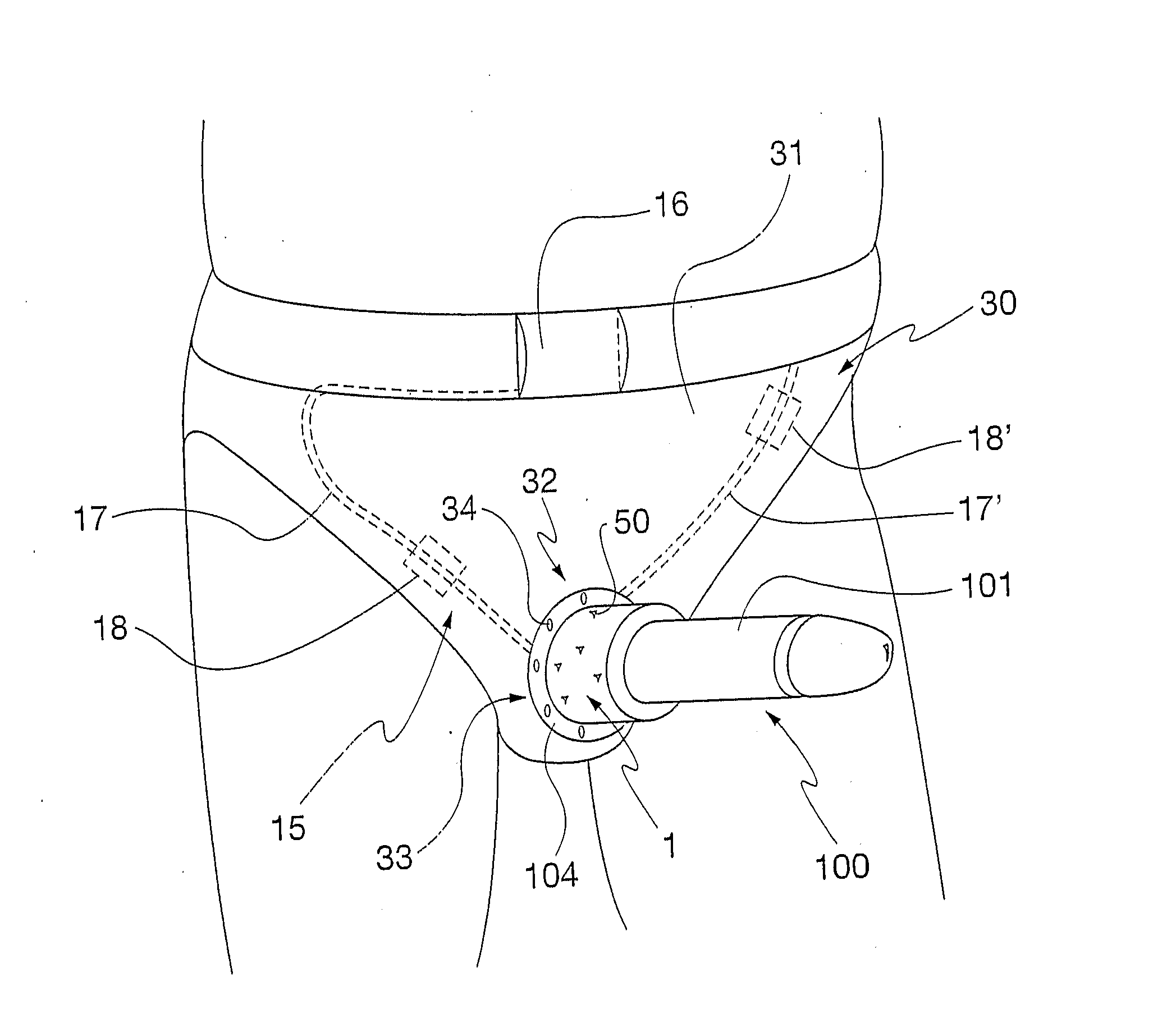 Device for carrying out a sexual act