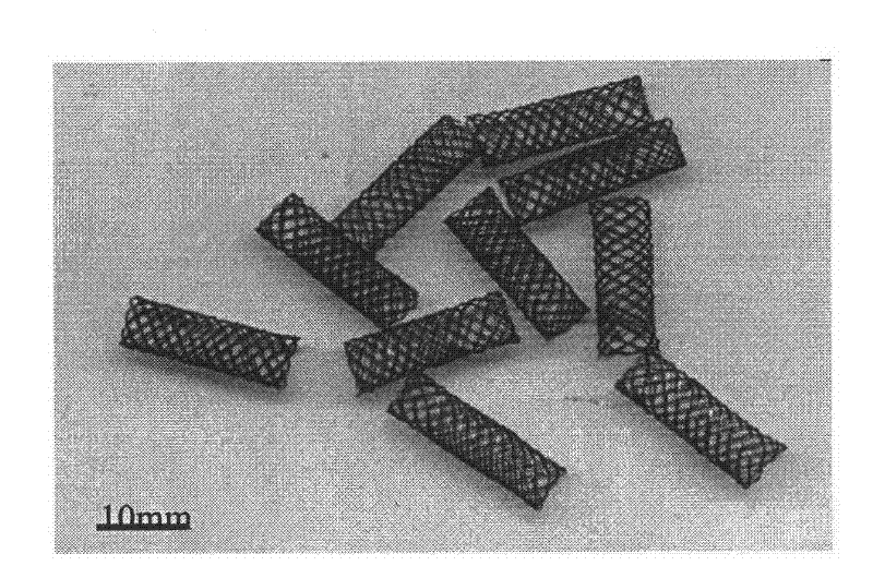 Preparation method for radioactivity TiNi alloy bracket without fringe effect