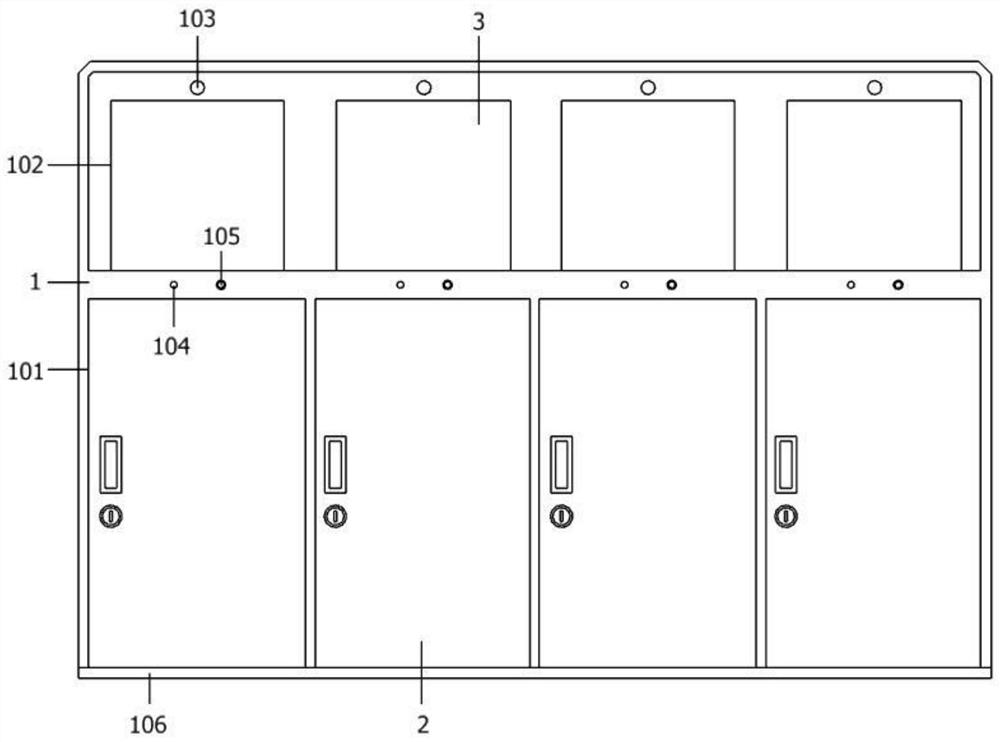 Classification garbage can with automatic bag breaking and classified throwing functions