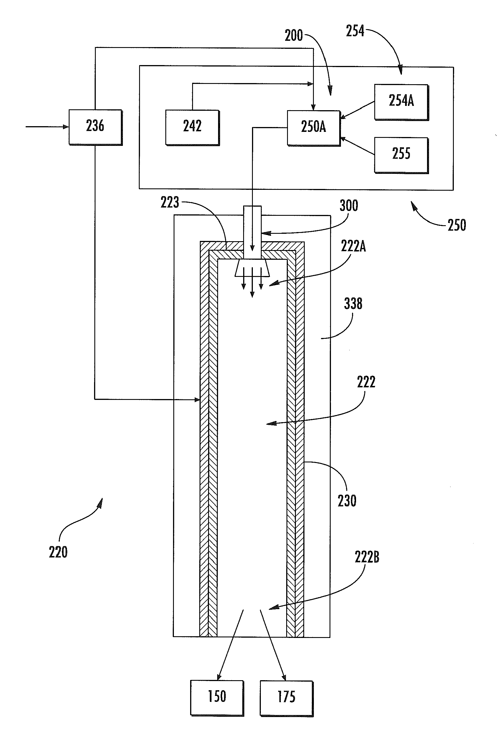 Apparatus for combusting a fuel at high pressure and high temperature, and associated system
