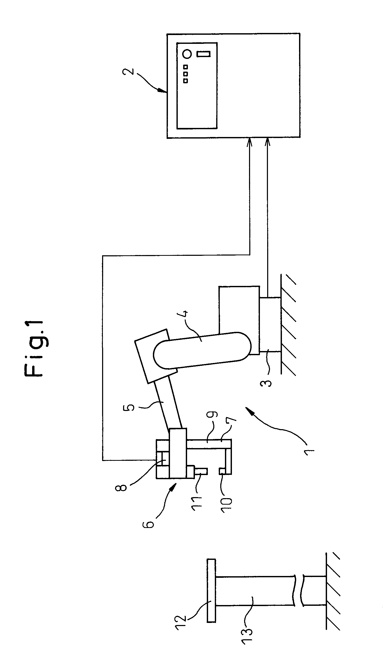 Positioning method of spot welding robot