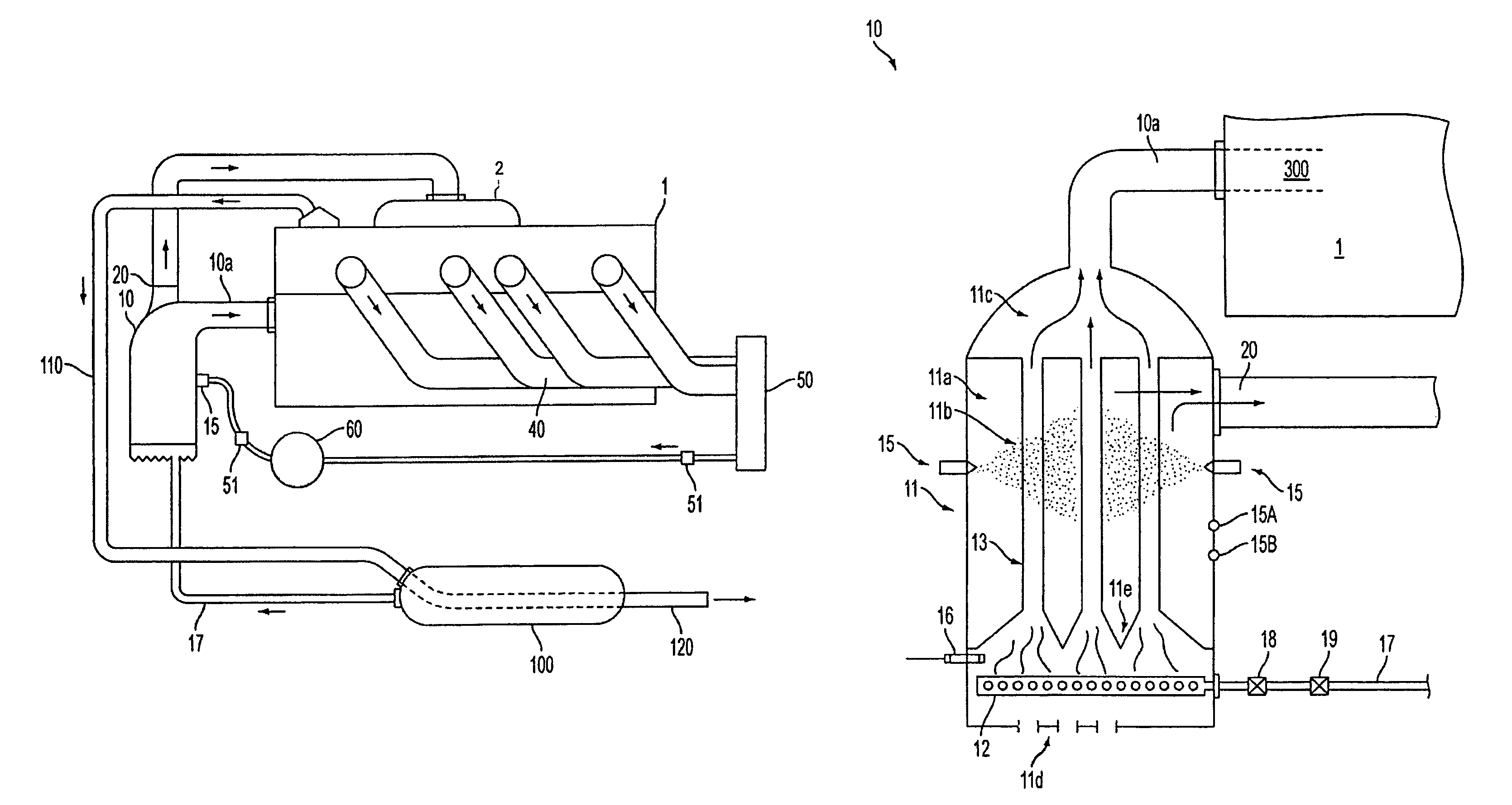 External combustion engine and method of converting internal combustion engine thereto