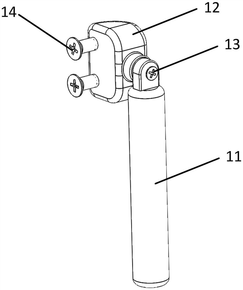 A safety auxiliary mechanism of a multifunctional bathing robot