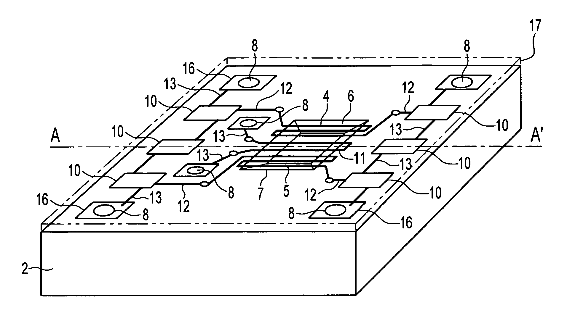 Thermal fluid flow sensor and method of forming same technical field