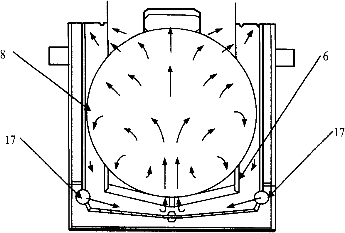 Method for cleaning wafer and cleaning device