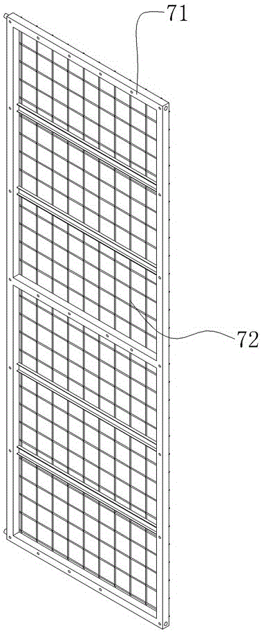 Wall formwork infilled wall of cast-in-place reinforced concrete without support and construction method thereof and wall formwork veneer and production method of non-bearing infilled wall