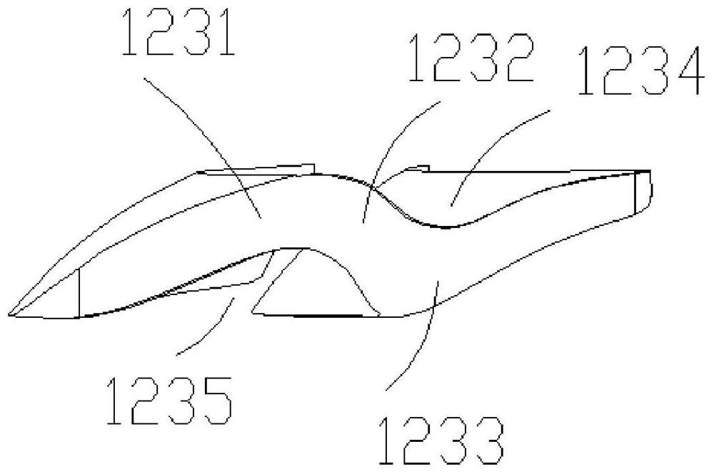 Double-laminated-blade axial flow fan