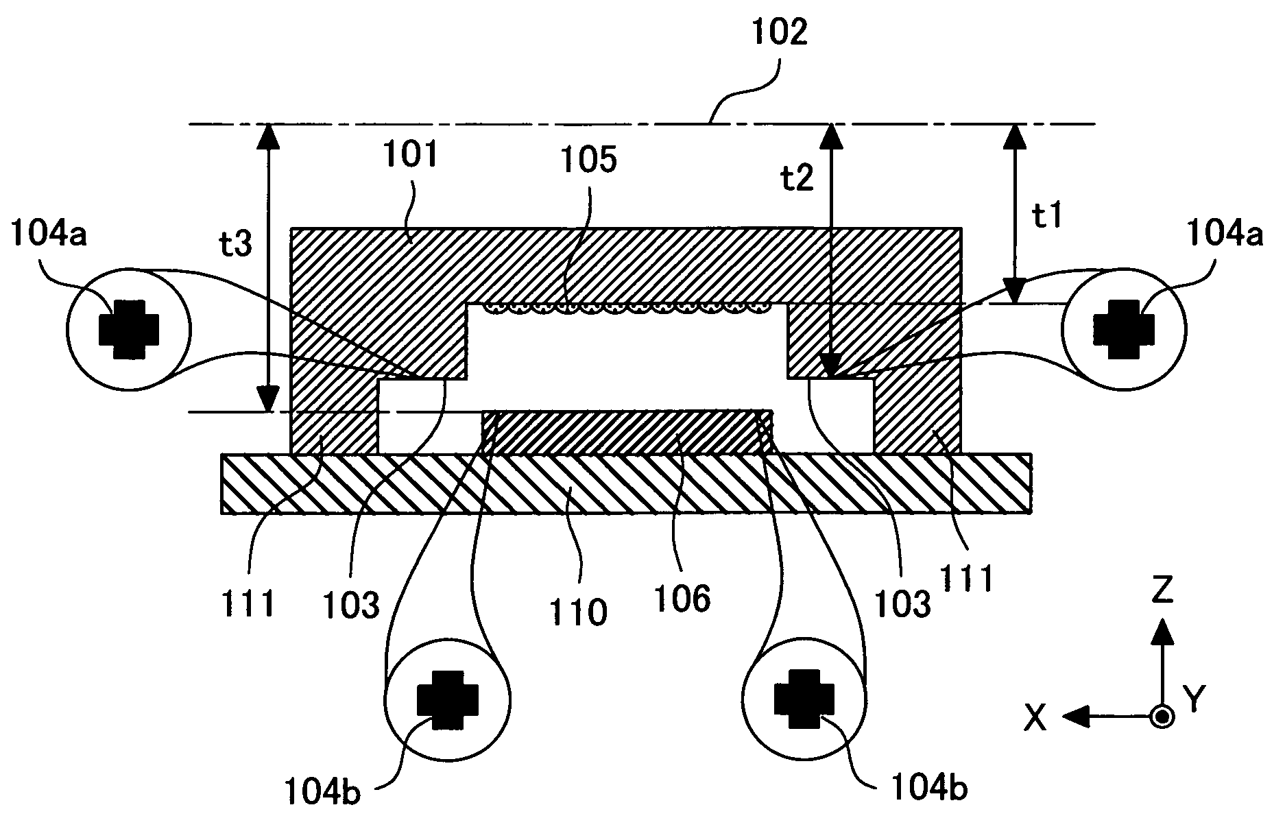 Method of alignment of an optical module and an optical module using thereof