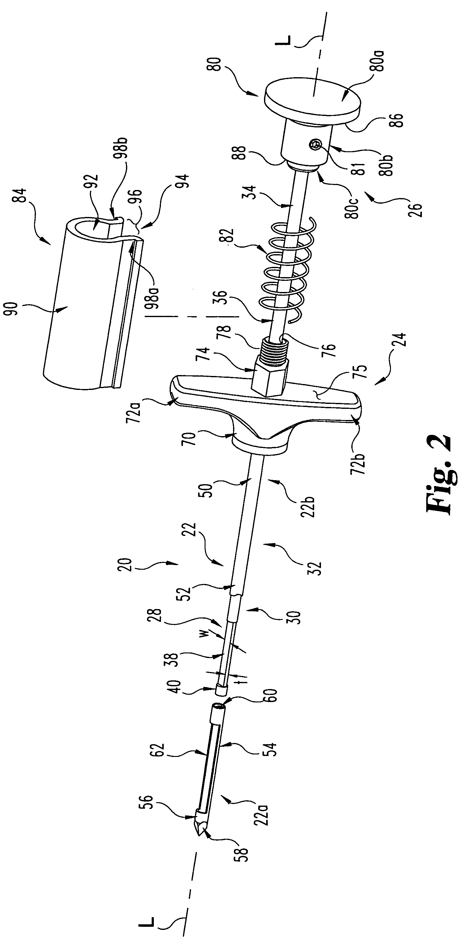 Surgical instrumentation and method for treatment of a spinal structure