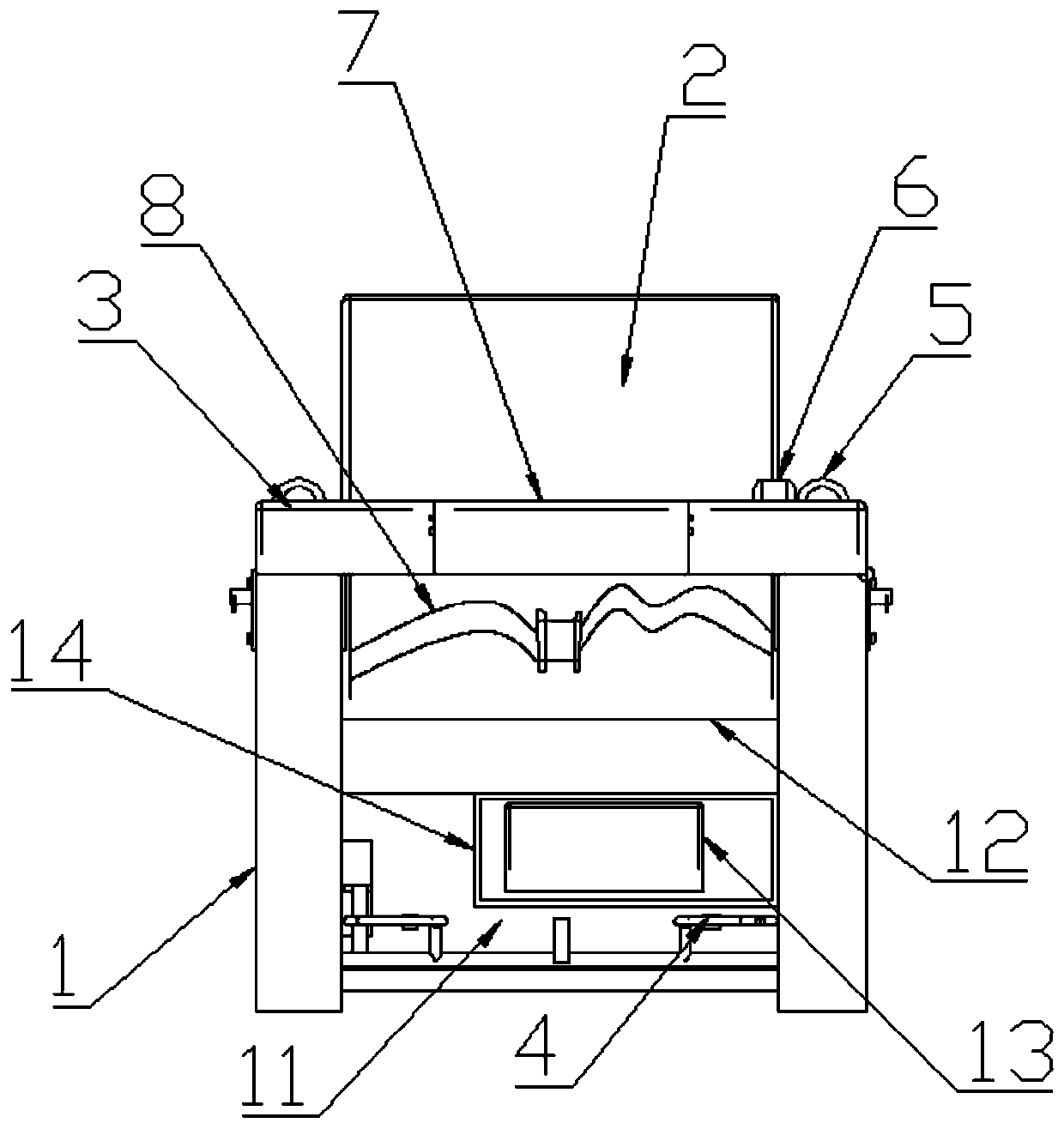 Interrogation chair for efficiently handling case