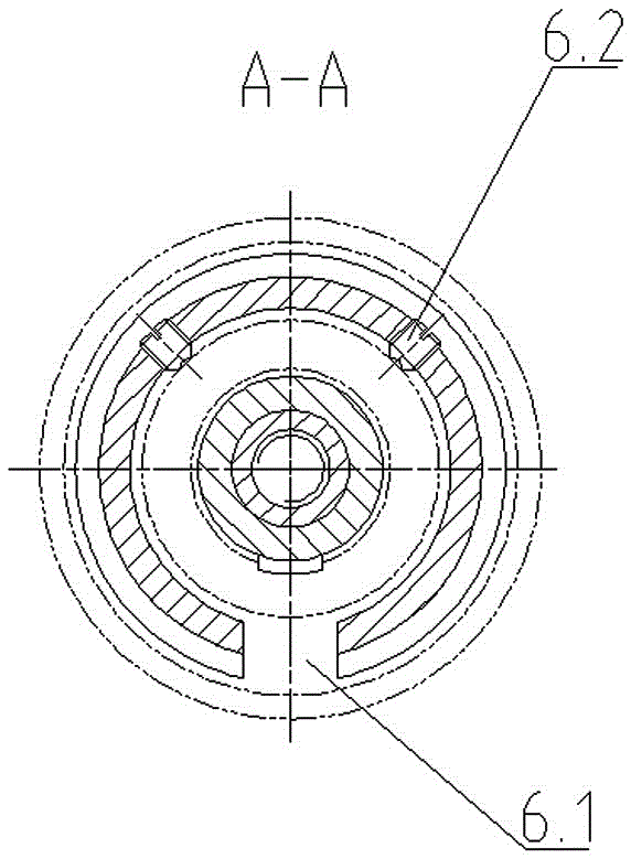 Tool for detecting linear distance between inner hole annular groove and outer end face of gear
