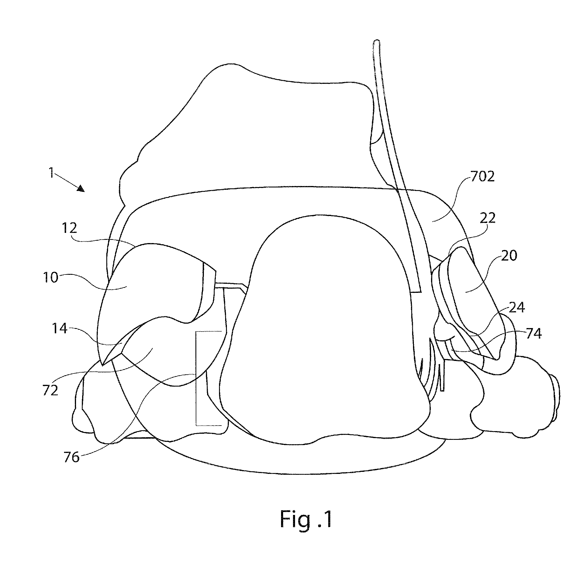 Heel stabilizer for footwear