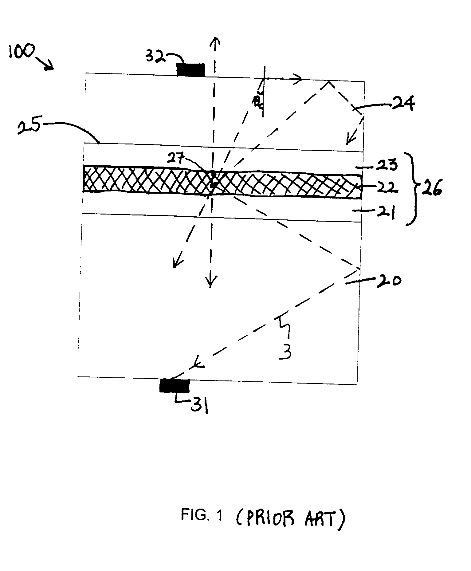 Forming an optical element on the surface of a light emitting device for improved light extraction