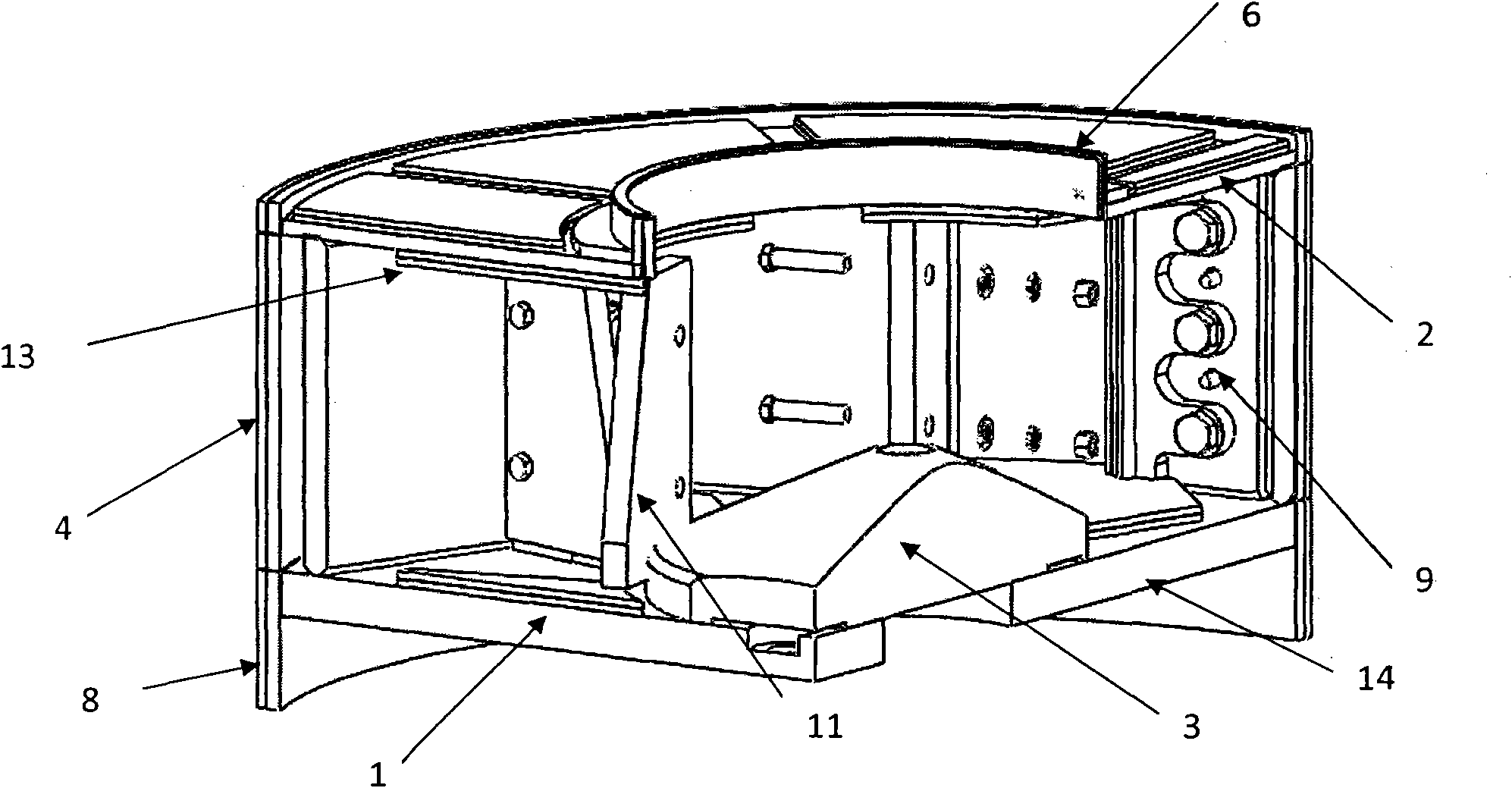 Structure type impeller breaker