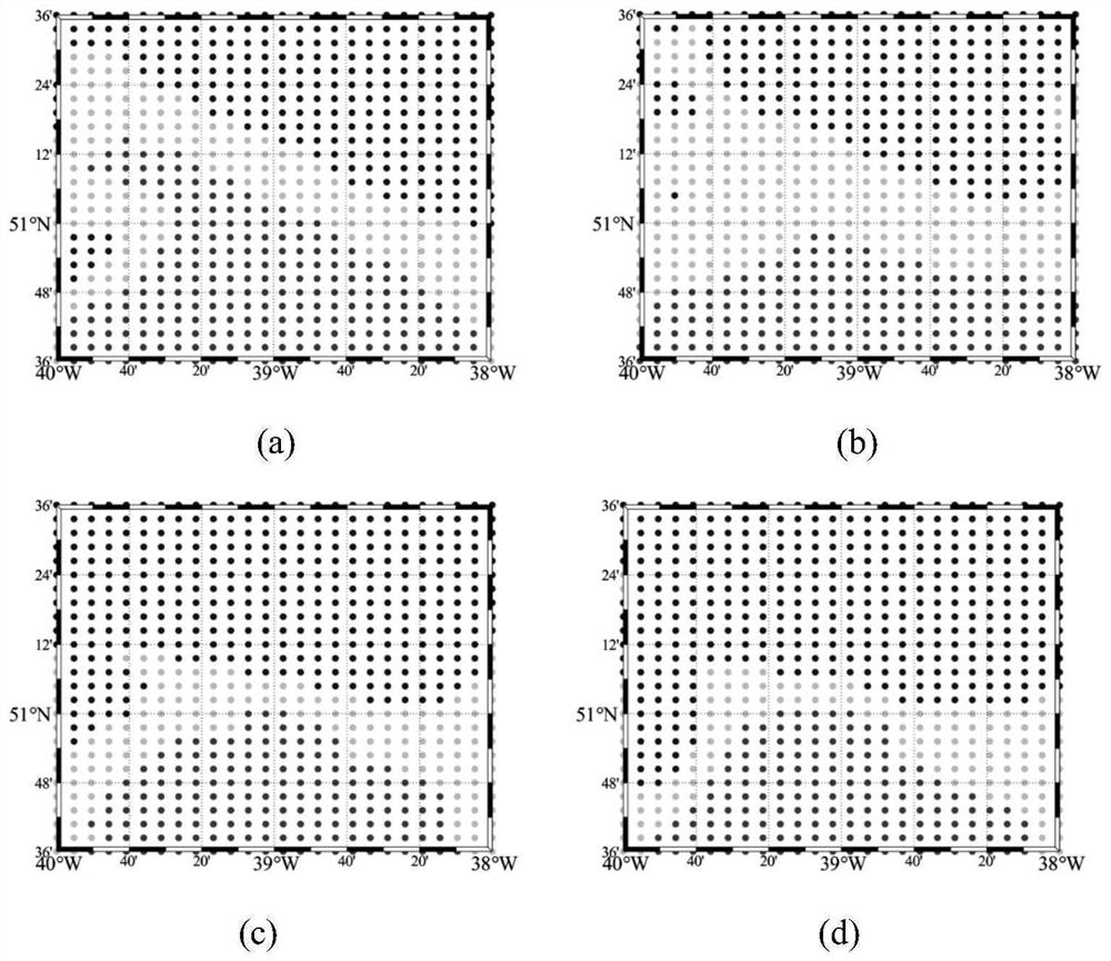 Ocean front reconstruction method based on K-means algorithm iterative hierarchical clustering of sound velocity profiles