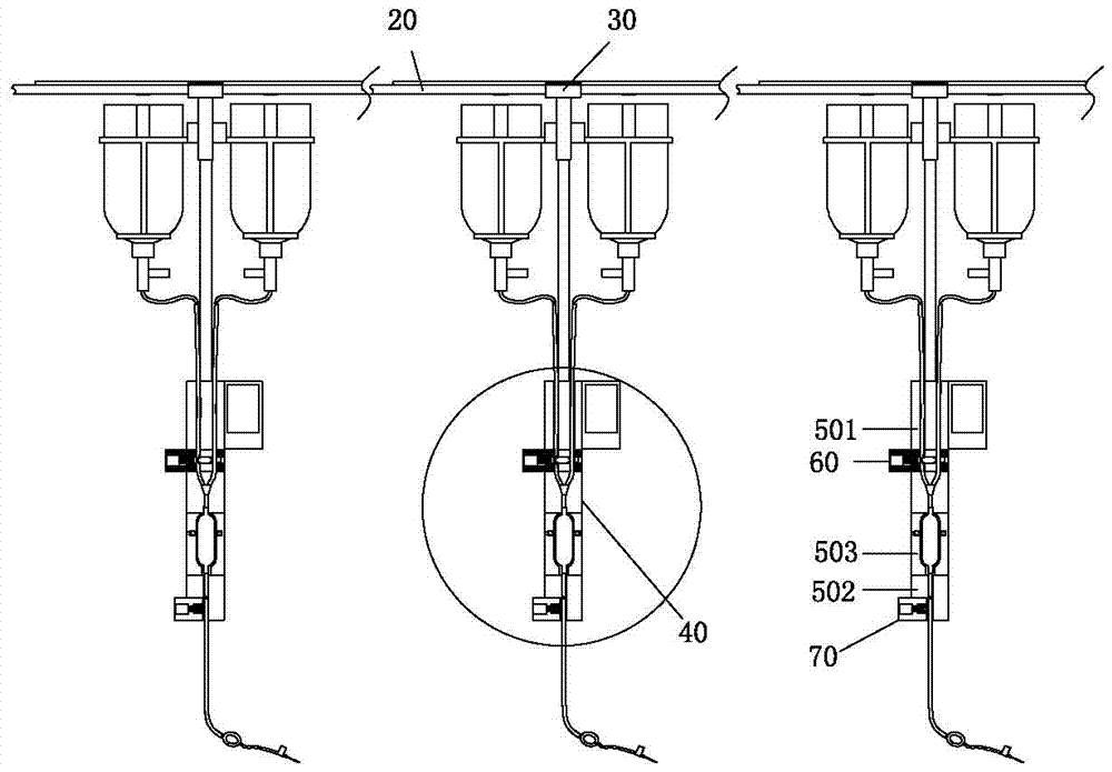 Automatic recovery drip governor for infusion device