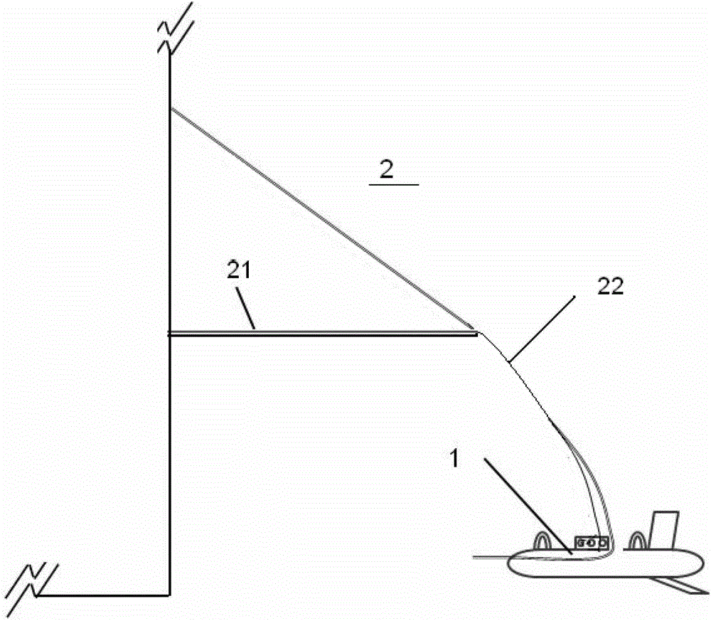 A real-time water sample collection system and collection method thereof